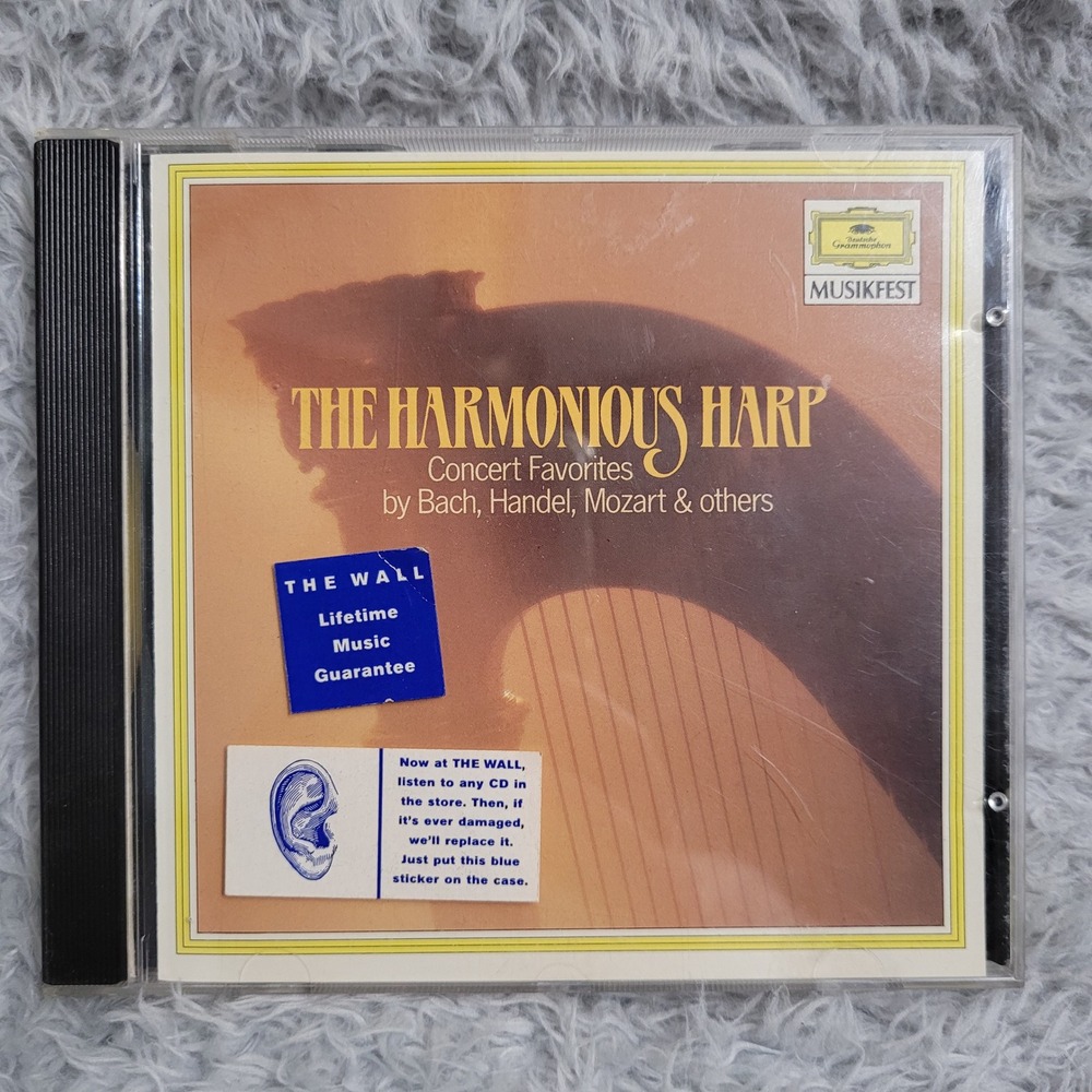 The Harmonious Harp Nicanor Zabaleta (CD, 1984)